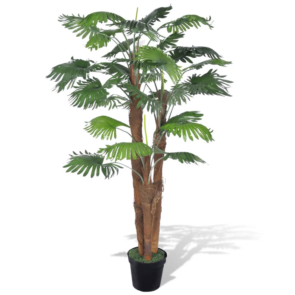 Artificial Palm Tree with Pot 99.6" Green