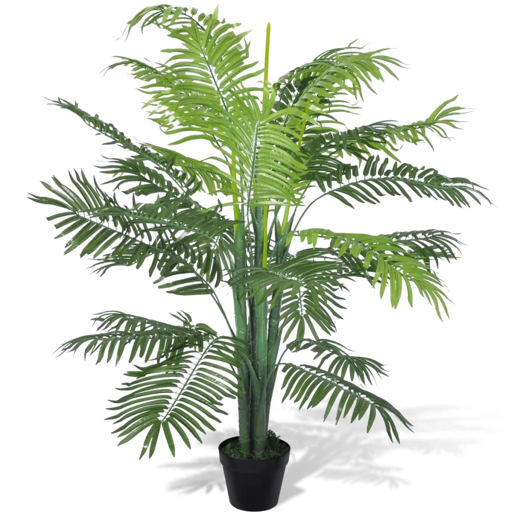 Artificial Palm Tree with Pot 99.6" Green