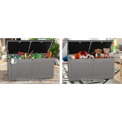 Gardeon Outdoor Storage Box Container Garden Toy Indoor Tool Chest