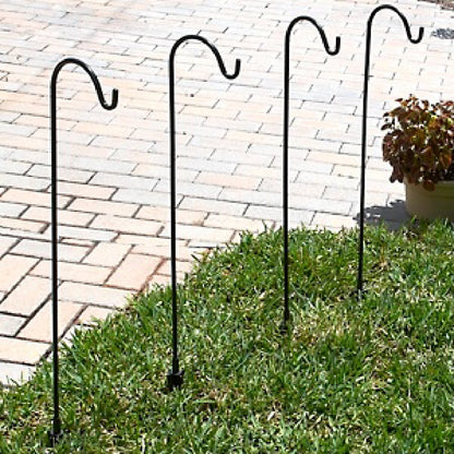 Shepherd's Hooks Garden Stakes -Set of 4